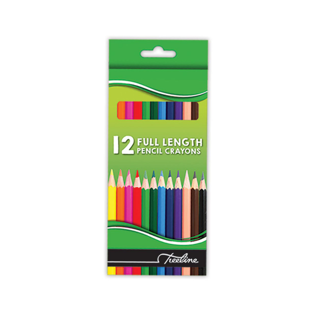 Treeline Pencil Crayons 12's