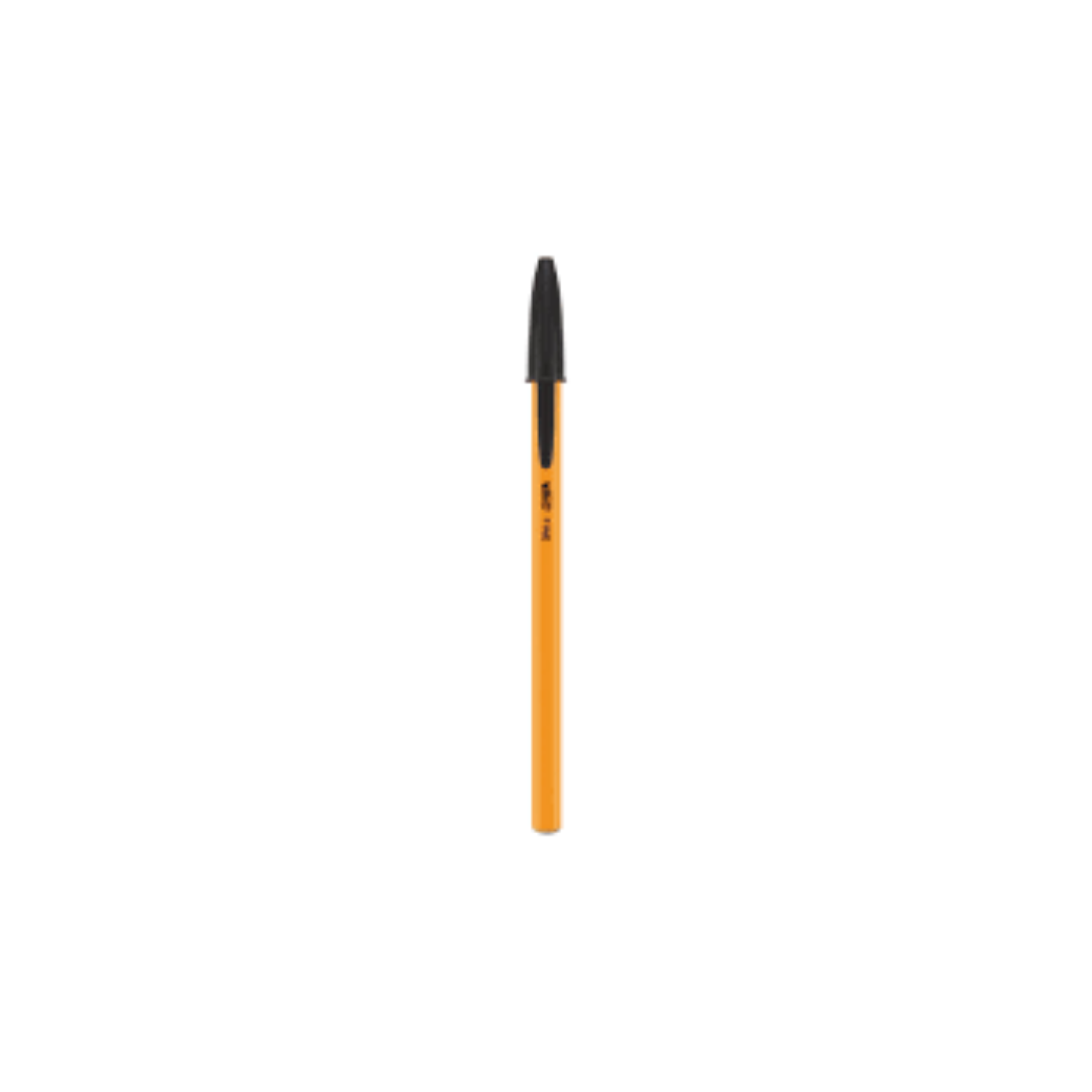 Orange Fine Barcoded 018504 (BiC Black Pen)