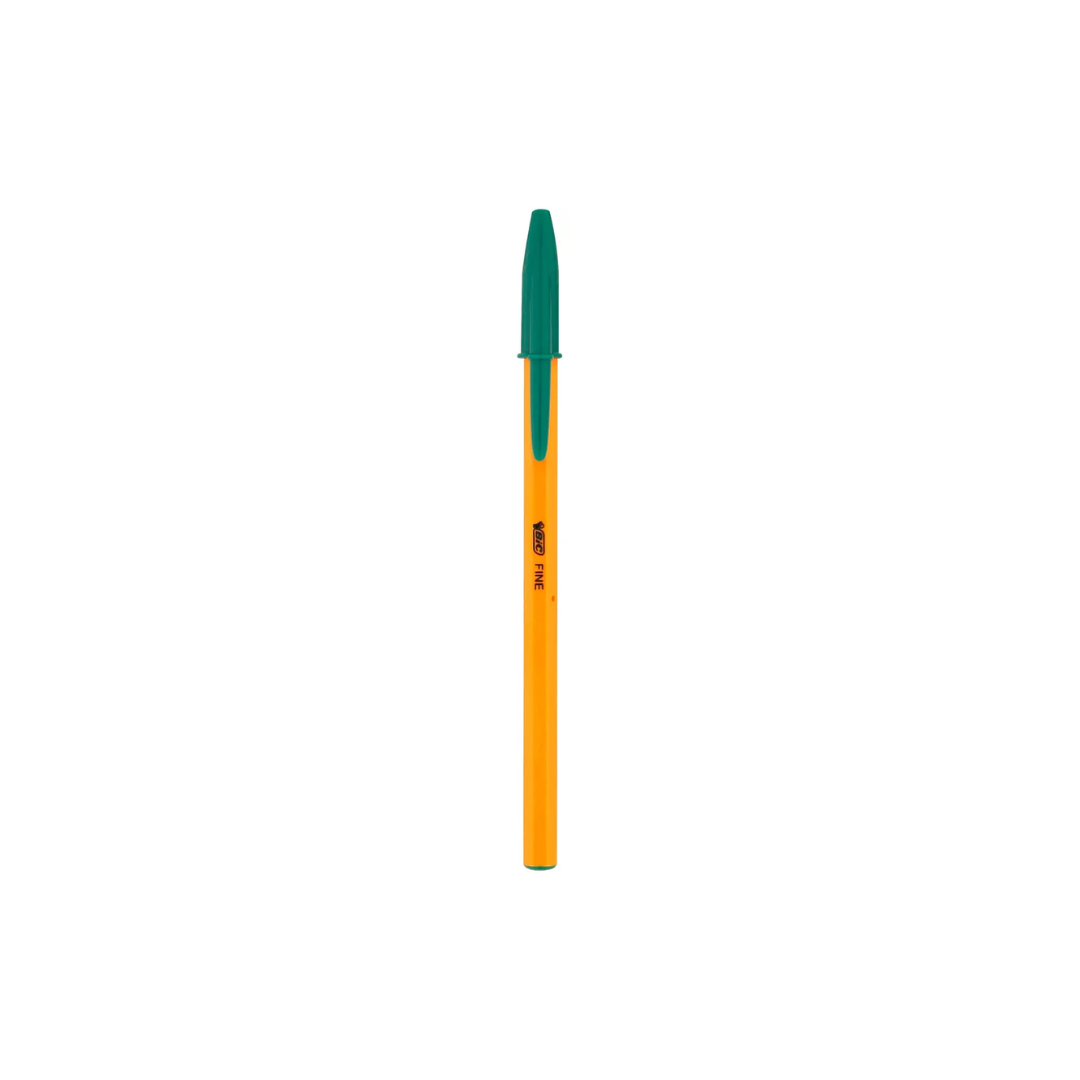 Orange Fine Barcoded 018504 (BiC Green Pen)