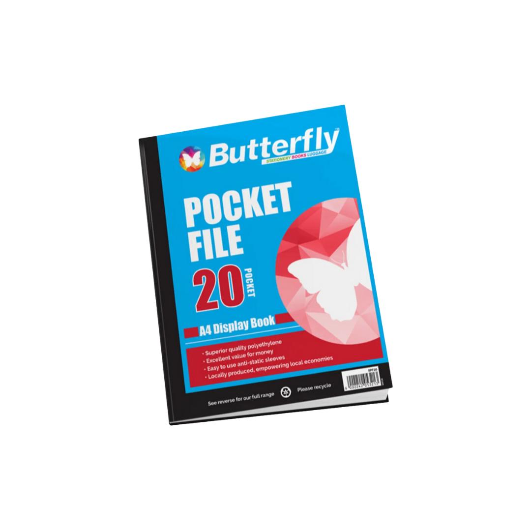 BUTTERFLY Pocketfile ( A4 20 Page)