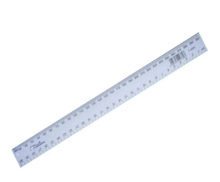 Treeline 30cm Shatterproof Ruler