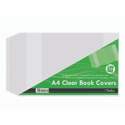 Heavy Duty Book Covers A4: Adjustable 120 Micron - 10's (Treeline)