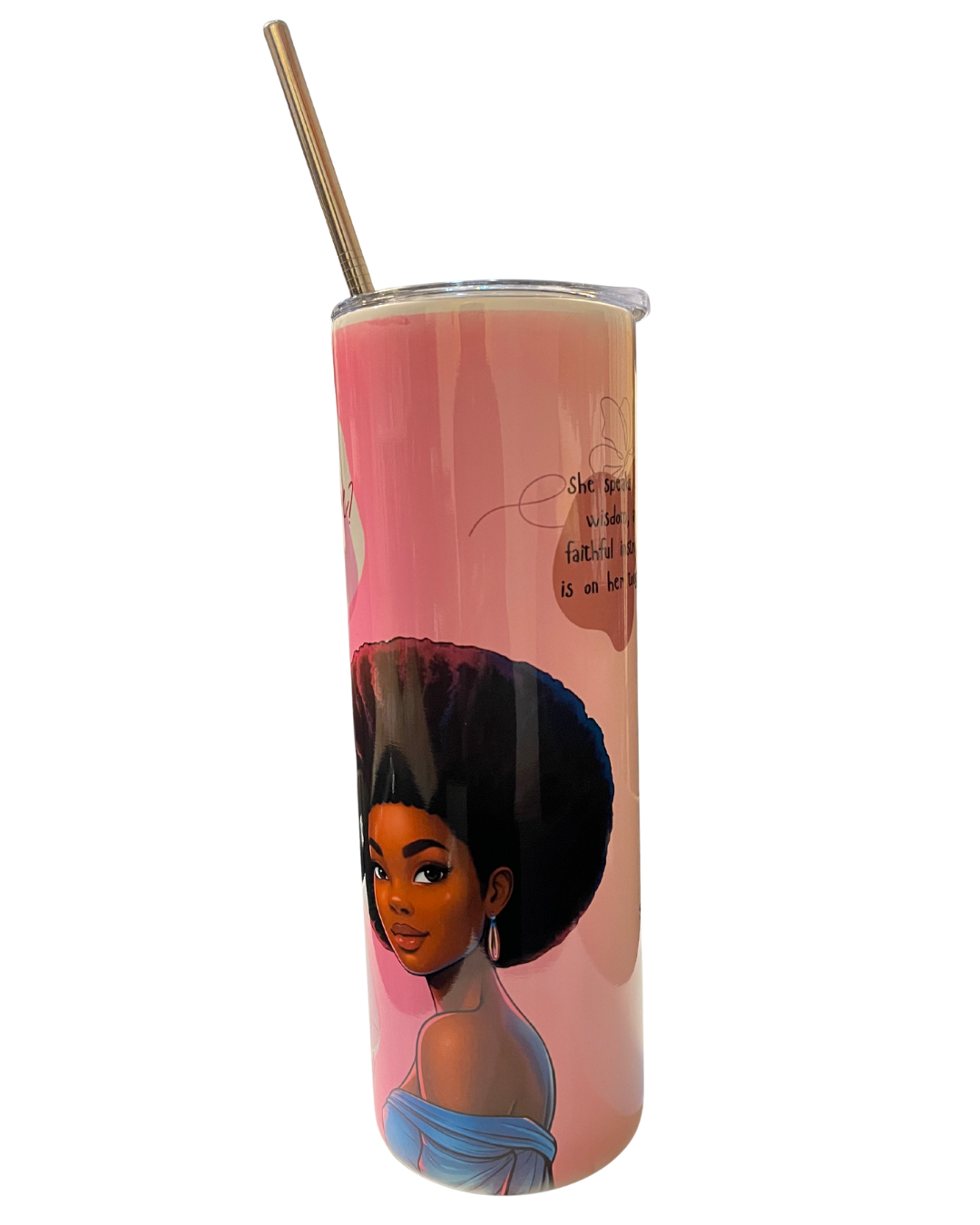 God-Girl Stainless Steel Travel Tumbler  550ml