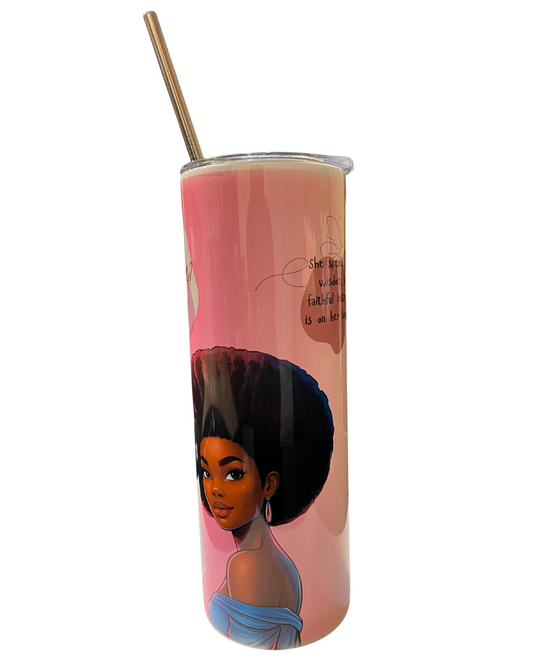 God-Girl Stainless Steel Travel Tumbler  550ml